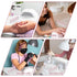 Qianyu 10 Pieces Nail Art Practice Stand Set 2 Acrylic Base Alloy Nail Tips Holders Training Fingernail Display Stands For Press On Reusable Putty...