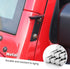A Pillar CB Antenna Mounting Bracket for Jeep Wrangler JK JKU 2007-2018, Driver's Side...