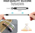 20pcs Silicone Cable Ties,Reusable Cable Management Organizer, Wire Ties?Travel Cord Ties?Cord Organizer for Bundling Cable Cords in Home,Office,K...
