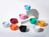 Avanchy Baby Bowls Silicone MINI Prep Bowl Set for Babies Kids Toddler for Feeding Food 4 oz, Black...