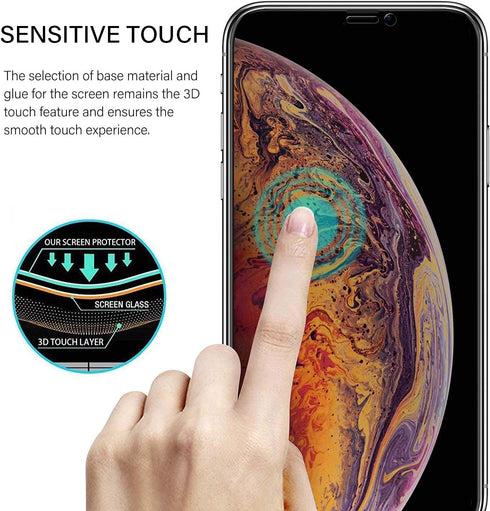 ZUSLAB Privacy Screen Protector Compatible with Apple iPhone 11 Pro, Anti Spy Tempered Glass Screen Protector Full Coverage...