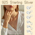 6Pcs 925 Sterling Silver Slider Pendant Clasp Bail Connector with Closed Loop,S925 Bails for Jewelry Making Made in Italy...