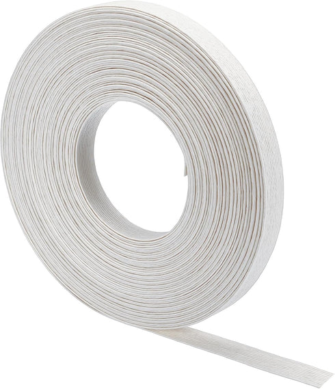 PATIKIL 21.9 Yards x 0.6" Paper Rattan Weaving Cane, 12-Ply Paper Rattan Weave Basket Weaving Supplies for DIY Rattan Woven Making, White...