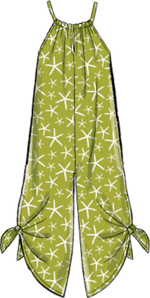 McCall's Patterns McCall's Girl's Baggy Jumpsuit Sewing, Sizes 3-6 Patterns, White...