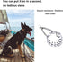 DogsStainless Steel Collar for Training Collar Tough and Durable efficient Training Adjustable and Removable Link Buckle with Comfortable Rubber t...
