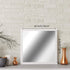 Lamoutor 32 Flexible Mirror Sheets - Square Mirror Tiles Self-Adhesive Wall Stickers for Home Decor...