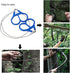 Camping Wire Saw - Stainless Steel Pocket Wire Saw Survival Gear Accessories for Outdoor Camping Hiking Hunting Tree Cutting and Backpacking, Blue...