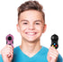 2 Pieces Fidget Pad Sensory Fidgets Controller Pad Handheld Fidget Game Pad Sensory Educational Toy for ADHD ADD OCD Autism Anxiety Stress Relief ...
