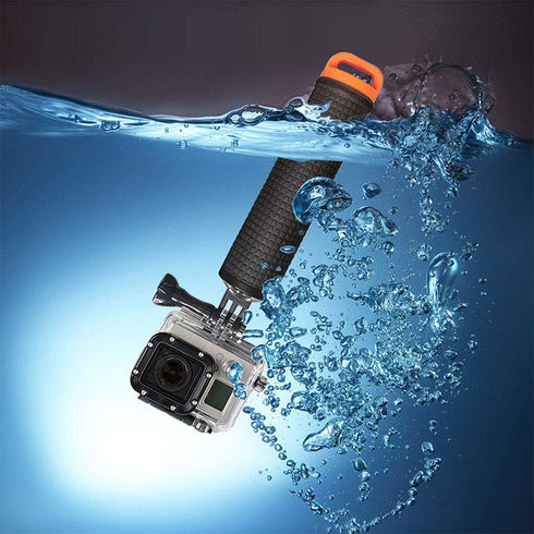 Waterproof Floating Hand Grip for GoPro Hero Session Black Silver Hero 10 9 8 7 6 5 4 3 3+ 2 1 SJ4000 SJ5000 Action Cameras with Camera Float Stra...