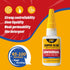 LMQ Cyanoacrylate Glue (CA Glue), Thick Super Glue for All Purpose, Waterproof Glue for Vertical Surface, Filling Large Gaps and Many Materials, 3...