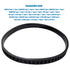 650721-00 Bandsaw Rubber Tires for Dewalt DCS374 DWM120 DW328 DW328K DW329 DW329K and D28770 Type 1 Replacement Pulley tire...