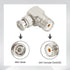 Anina BNC Male to UHF Female SO239 Jack Coax Connector Right Angle RF Antenna Adapter for Ham Radio CB Antenna Scanner Coaxial Cable 2-Pack...