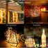 39ft Solar String Light Outdoor Waterproof Silver Wire Twinkle Fairly Light Warm White Patio Porch Balcony wrap...