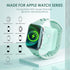Portable Charger for iWatch Apple Watch Lightweight Travel Magnetic Charging 1200mAh, Wireless Charger with Keychain for Apple Watch Series 8/7/6/...