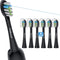 6 Pack Toothbrush Replacement Heads Compatible with WaterPik Sonic Fusion 2.0, FitMount Flossing Brush Head Fit for Water-Pic SF-01W SF-02W and 2....