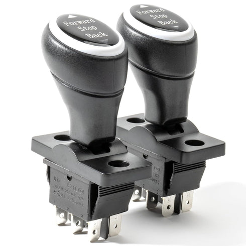 2 Pcs 6V 12V 24V Forward Reverse Switch Compatible with Power Wheels Forward, Stop,Reverse Gear Lever Forward Stop Back Switch Replacement Parts f...