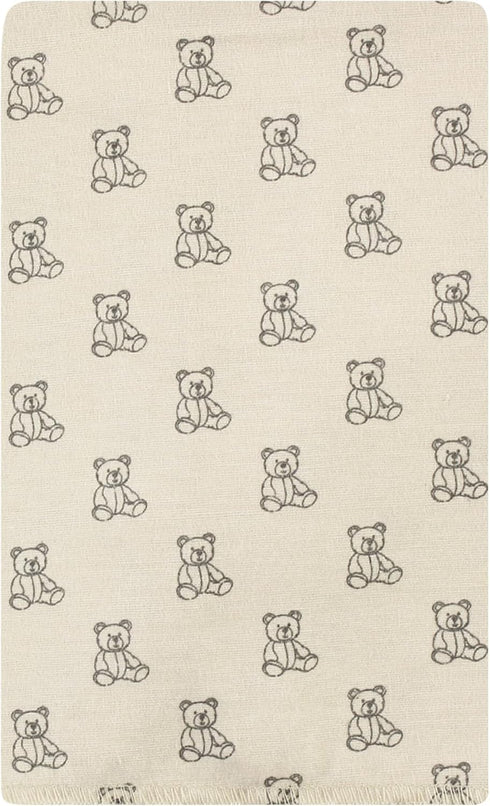 Hudson Baby Unisex Baby Cotton Flannel Burp Cloths, Teddy Bears 10 Pack, One Size...