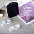 Contact Lens Case, Two Pack Portable Contact Lenses Travel Cases with Remover Tool Tweezers Mirror Solution Bottle Contacts Holder Container Stora...
