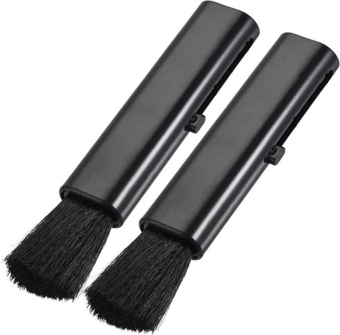 MECCANIXITY Computer Cleaning Brush Tools Soft Bristle with 3.6 Inch Plastic Handle for Keyboard, Camera Lens, Electronics, Home, Office, 2 Pack...