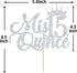 Mis Quince 15 Cake Topper, Cheers to 15 Years, 15th Birthday Cake Decor, Happy 15th Birthday Decorations Silver Glitter...