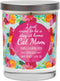 Funny Candles - I Just Want to Be A Stay at Home Cat Mom - Orange, Jasmine, Rose - Cat Mom Gifts, Luxury Soy Funny Candles, 13.5 oz. Jar, 10 Oz. C...
