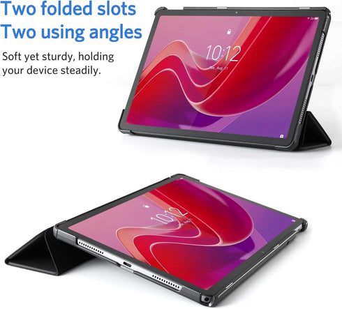 CoBak Waterproof PU Leather Case for Lenovo Tab M11, 11'' Tablet Cover with Auto Wake/Sleep, Slim Stand Hard Back Shell Protective Smart Cover...
