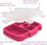 Bentgo® Kids Prints Tray with Transparent Cover - Reusable, BPA-Free, 5-Compartment Meal Prep Container with Built-In Portion Control for Healthy ...