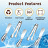 Spreader Knife Set,8-Piece Cheese and Butter Spreader Knives,Mini Serving Tongs,Stainless Steel Multipurpose Butter Knives Used for Cheese, Cold B...