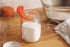 Jarware Coffee Spoon Clip for Wide Mouth Mason Jars, Orange...