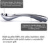 Heavy Duty Ice Cream Scoop, Commercial Ice Cream Scoop with Hook Longer Professional Antifreeze-Metal Easy-Grip Unbreakable,High Qality Zinc Alloy...