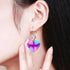 26 Pieces Geometric Shape Earring Blanks Charms Stainless Steel Rainbow Color Blank Pendants Stamping Dangles for DIY Necklace Crafts Jewelry Maki...