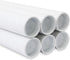 MagicWater Supply Mailing Tube - 1.5 in x 12 in - White - 6 Pack - for Shipping and Storage of Posters, Arts, Crafts, and Documents...