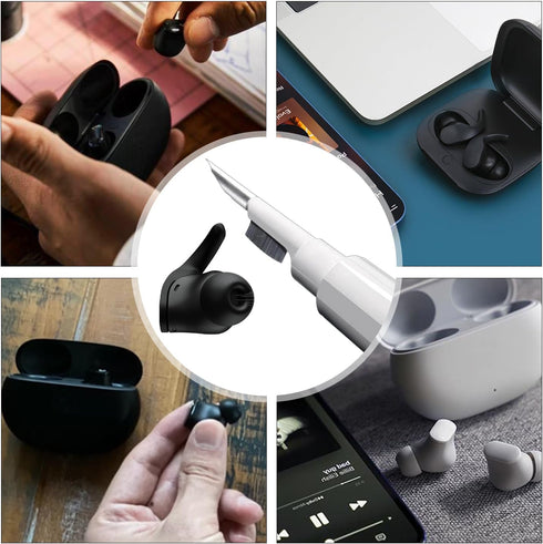 3-in-1 CleaningEartips Kit Compatible with Beats Fit Pro, S/M/L 3 Sizes 6 Pairs Soft Silicon Earbuds Tips Replacement Ear Tips, Compatible with Be...