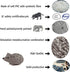 Wildlife Animal Model Toy Playsets 13 PCS Realistic Animal Figure Toys Lion Elephant Rhinoceros Hippo Desktop Decoration Collection Party Favors T...