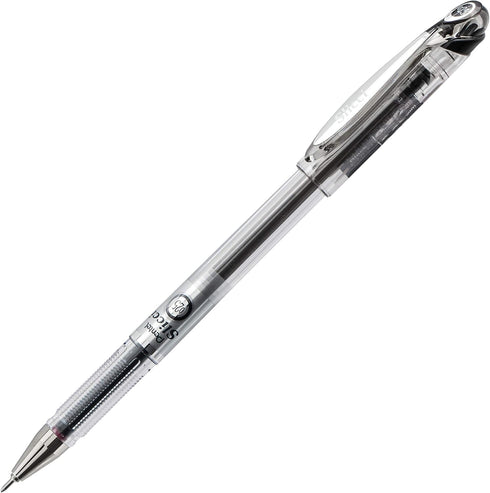 Pentel Arts Slicci 0.25 mm Extra Fine Gel Pen, Black Ink, 1 Pack (BG202BPA)...
