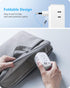European Travel Plug Adapter, LENCENT International Type-C Foldable Power Plug with 4 Outlets, USB C Charger Adaptor, US to Most of Europe EU Icel...