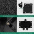 ABS IP67 Waterproof Dustproof Electrical Junction Box, with 15A 600V Barrier Terminal Cable Connector, 1 in/2 Out Power Junction Box?3.93*2.67*1.9...