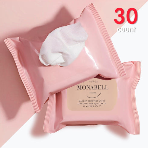 Makeup Removing Wipes - Gentle Facial Cleansing Towelettes | Effective & Convenient Beauty Essential for Daily Skincare | Makeup Remover | Pack of...