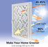 Kromapolis Window Privacy Film Frosted Glass Window Film, Static Cling Door Decorative Film, Opaque Glass Stickers Non-Adhesive UV Blocking Coveri...