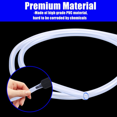 PWACCS Pressure Washer Siphon Hose with Filter, Downstream Soap Chemical Injector Parts for Power Washing, 10 Feet, 2 Filters...