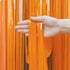 Orange Tinsel Curtain Party Backdrop - GREATRIL Foil Fringe Curtain Party Streamers for Fall/Thanksgiving Day/Birthdays/Doorway/Easter/Coco Theme/...