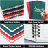 EUSOAR Spiral Lined Notebook, A5 3packs 5.5"X8.3" 120 Pages Lined Travel Writing Notebooks Journal, Memo Notepad Sketchbook, Students College Offi...