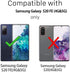 Galaxy s20 FE Case with Card Holder,Silicone Hybrid Protective Wallet Cover Case for Samsung Galaxy s20 FE - Grey...