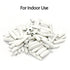 Low Votage Wire B Connectors with Filled Gel for Telephone Alarm Wire Crimp Bean Splice, Wet Blue 100pcs + Dry White 100pcs...