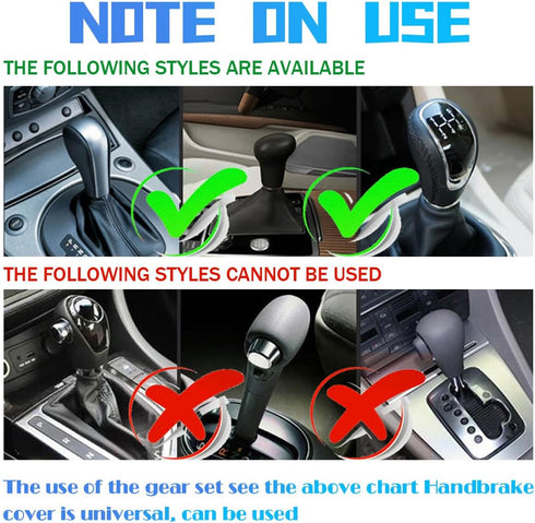 3PCS 15Inch Car Steering Wheel Cover Armrest Cover Gear Shift Cover Set, Microfiber Breathable Anti-Slip Automotive Steering Wheel Protector, Vehi...
