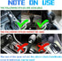 3PCS 15Inch Car Steering Wheel Cover Armrest Cover Gear Shift Cover Set, Microfiber Breathable Anti-Slip Automotive Steering Wheel Protector, Vehi...
