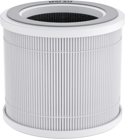 FULMINARE PU-P07 Air Purifiers Replacement, H13 HEPA Air purifiers for Bedroom,Pets, Office, Portable Small Air Filters Quiet Air Cleaner Filterin...