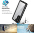 Waterproof Case for Galaxy S21 Fe 5G, Waterproof Shockproof Dirtproof Snowproof Case Rugged Clear Cover for Samsung Galaxy S21 Fe 5G for Snorkelin...