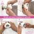 Enjoy Cover - Door Knob Cover Grips Non Slip Arthritis & Senior Living Aids Grippy Easy Open Decorative. Simple Functional Effective Solution- 4 P...