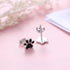 S925 Sterling Silver Puppy Dog Cat Pet Paw Print Stud Earrings...